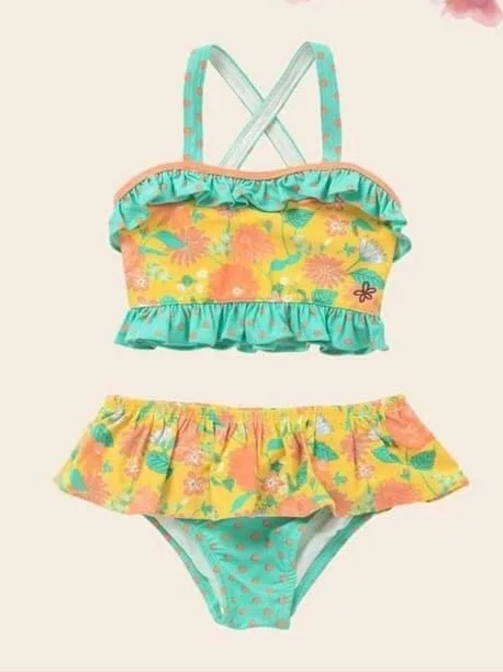 Matilda Jane Dream Chasers Sweetheart Twirl Swimsuit size 8